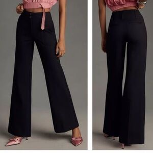 ANTHROPOLOGIE MAEVE NAOMI FLARE PANT SIZE 16 exc condition